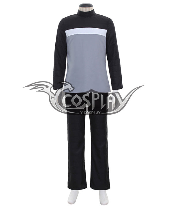 Pokemon Galactic Boss Cyrus Cosplay Costume