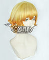 Demon Slayer: Kimetsu No Yaiba Agatsuma Zenitsu Yellow Orange Cosplay Wig