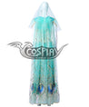 Disney 2019 ALADDIN Princess Jasmine Cosplay Costume