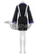 Pokemon Pokemon Sword and Shield Ghost-type Gym Leader Allister Cosplay Costume