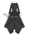 The Nightmare Before Christmas Female Jack Skellington Dress Halloween Cosplay Costume