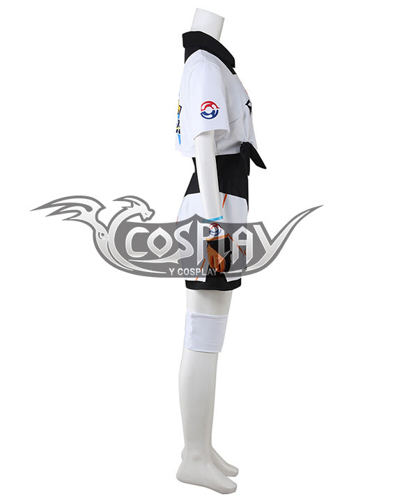 Pokemon Pok¡§|mon Sword and Shield Fighting-type Bea Cosplay Costume