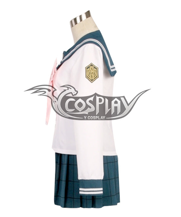 DanganRonpa Dangan Ronpa Sayaka Maizono School Uniform Cosplay Costume