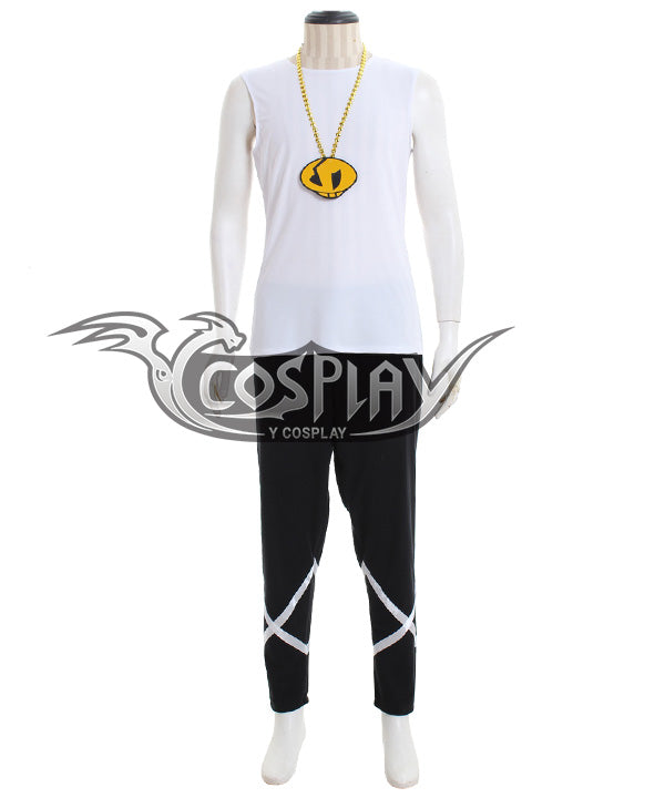 Pokemon Sun and Moon Team Skull Guzma Cosplay Costume