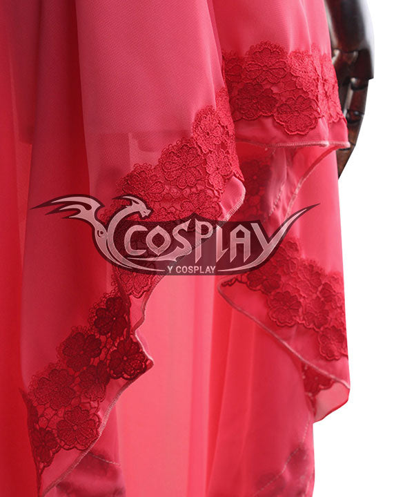 Final Fantasy VII Remake FF7 Aerith Gainsborough Pink Cosplay Costume