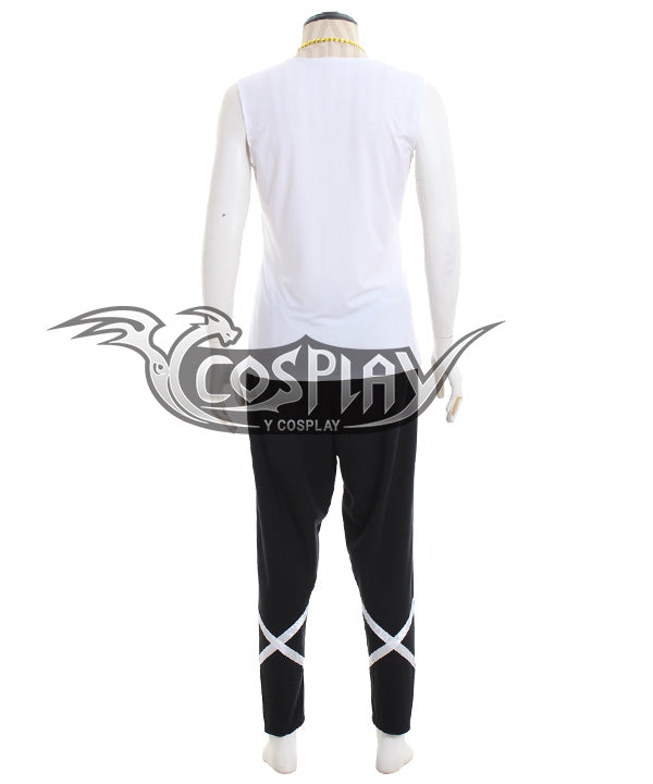 Pokemon Sun and Moon Team Skull Guzma Cosplay Costume