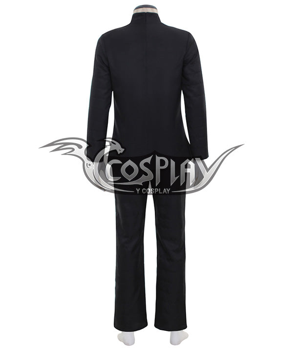 Pokemon Galactic Boss Cyrus Cosplay Costume