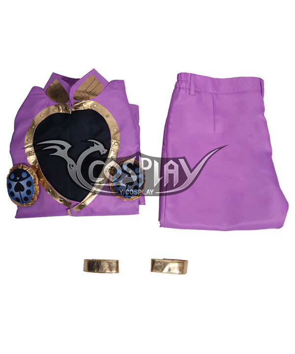 JoJo's Bizarre Adventure: Vento Aureo Golden Wind Giorno Giovanna Cosplay Costume