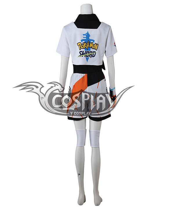 Pokemon Pok¡§|mon Sword and Shield Fighting-type Bea Cosplay Costume
