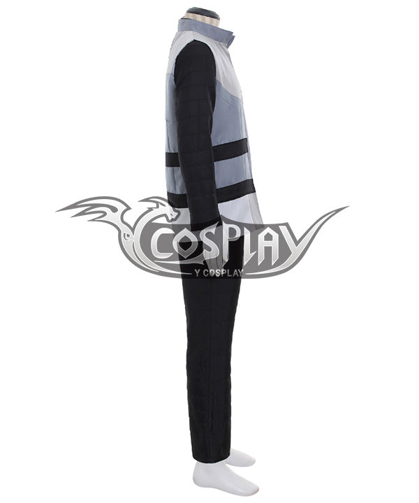 Pokemon Galactic Boss Cyrus Cosplay Costume