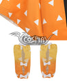 Demon Slayer: Kimetsu No Yaiba Agatsuma Zenitsu Cosplay Costume