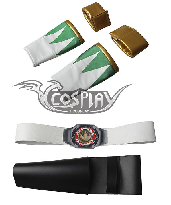 Mighty Morphin' Power Rangers Dragon Ranger Burai Cosplay Costume - Including Boots