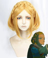 The Legend Of Zelda: Breath Of The Wild 2 Princess Zelda Golden Cosplay Wig