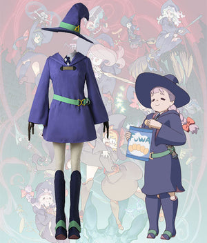 Little Witch Academia Jasminka Antonenko Constanze Braunschbank Albrechtsberger Amanda O¡¯Nell Autumn School Uniform Cosplay Costume