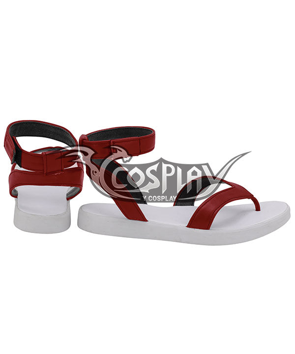 Demon Slayer: Kimetsu No Yaiba Kamado Tanjirou Red Cosplay Shoes