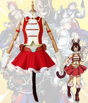 My Hero Academia Boku No Hero Akademia Pussycats Mandalay Shino Sosaki Battle Suit Cosplay Costume