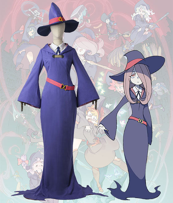 Little Witch Academia Sucy Manbavaran Uniform Cosplay Costume