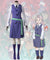 Little Witch Academia Jasminka Antonenko Amanda O'Neill Summer School Uniform Cosplay Costume