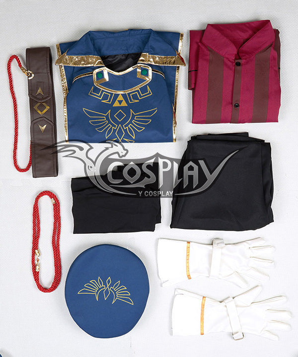 The Legend of Zelda: Breath of the Wild Link Royal Guard DLC Cosplay Costume