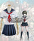 Danganronpa Another Episode: Ultra Despair Girls Naegi Komaru Cosplay Costume