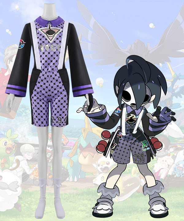 Pokemon Pokemon Sword and Shield Ghost-type Gym Leader Allister Cosplay Costume