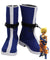 Dragon Ball Son Goku Blue White Shoes Cosplay Boots