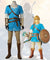 The Legend of Zelda: Breath of the Wild Link Cosplay Costume - No Boots