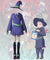 Little Witch Academia Jasminka Antonenko Constanze Braunschbank Albrechtsberger Amanda O’Nell Autumn School Uniform Cosplay Costume