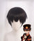 Jibaku Shounen Hanako-kun Hanako Yugi Amane Black Cosplay Wig