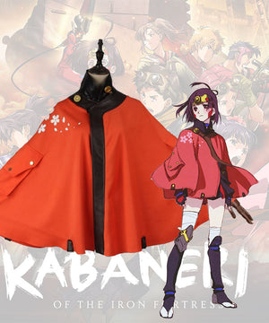 Kabaneri Of The Iron Fortress Mumei Cosplay Costume Only Clock