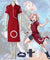 Naruto Haruno Sakura 1st Cosplay Costume