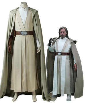 Star Wars The Last Jedi Luke Skywalker New Edition Cosplay Costume