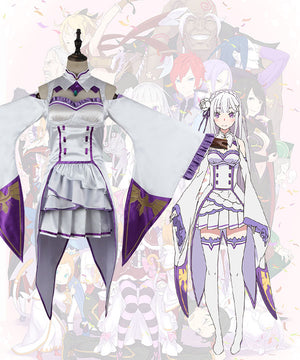 Re: Life In A Different World From Zero Emilia Cosplay Costume