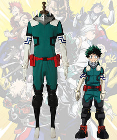 My Hero Academia Izuku Midoriya 2.0 Battle Suit Cosplay Costume
