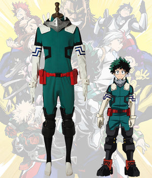 My Hero Academia Izuku Midoriya 2.0 Battle Suit Cosplay Costume