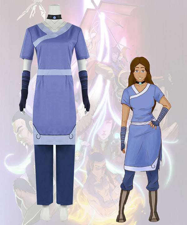 Avatar Legend of Korra Katara Cosplay Costume