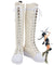 Final Fantasy VII Yuffie Kisaragi White Shoes Cosplay Boots