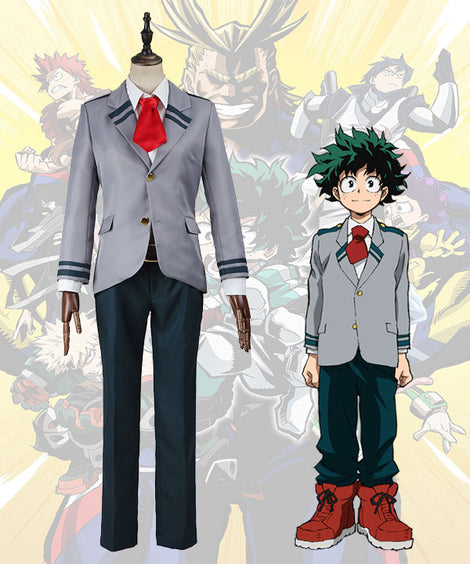 My Hero Academia Boku No Hero Akademia Shoto Todoroki Katsuki Bakugou Akademia Izuku MidoriyaSchool Uniform Cosplay Costume