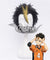 Haikyu!! Haikyuu!! Karasuno High School Yu Nishinoya Nishinoya Yuu Multicolor Cosplay Wig