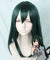 My Hero Academia Boku no Hero Akademia Tsuyu Asui Deep Green Cosplay Wig