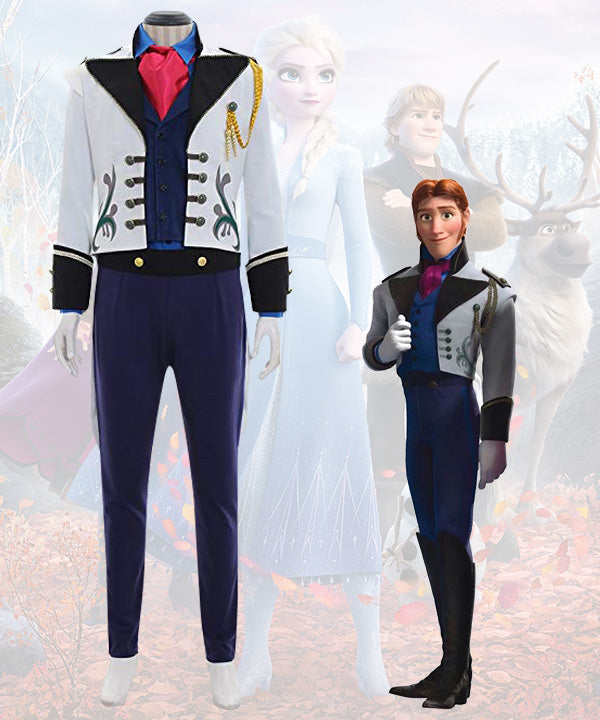 Disney Frozen Prince Hans Cosplay Costume - Ycosplay