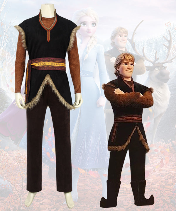 Disney Frozen 2 Kristoff Cosplay Costume