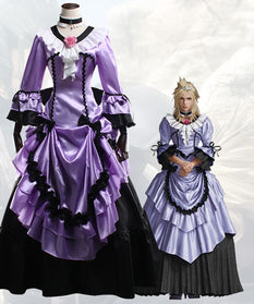 Final Fantasy VII Remake Cloud Strife Girl Ver3 Cosplay Costume