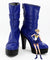 Sailor Moon Sailor Uranus Haruka Tenou Blue Shoes Cosplay Boots