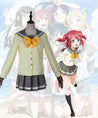 Love Live! Sunshine!! Aqours Ruby Kurosawa Tsushima Yoshiko School Uniform Cosplay Costume