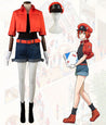 Cells At Work Erythrocite Red Blood Cell Uniform Cosplay Costume