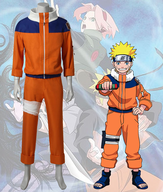 Naruto Uzumaki Naruto Cosplay Costume