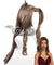 Final Fantasy VII Remake FF7 Aerith Gainsborough Formal Brown Cosplay Wig