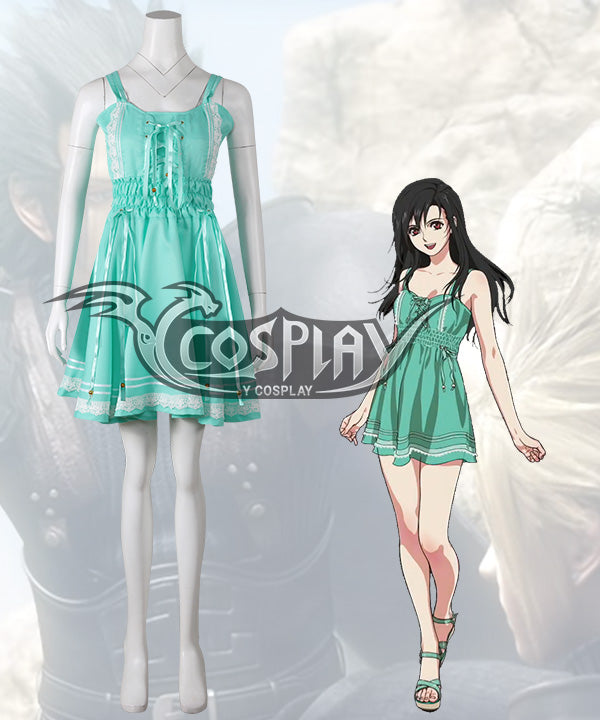 Final Fantasy VII Remake FF7 Tifa Lockhart Young Cosplay Costume