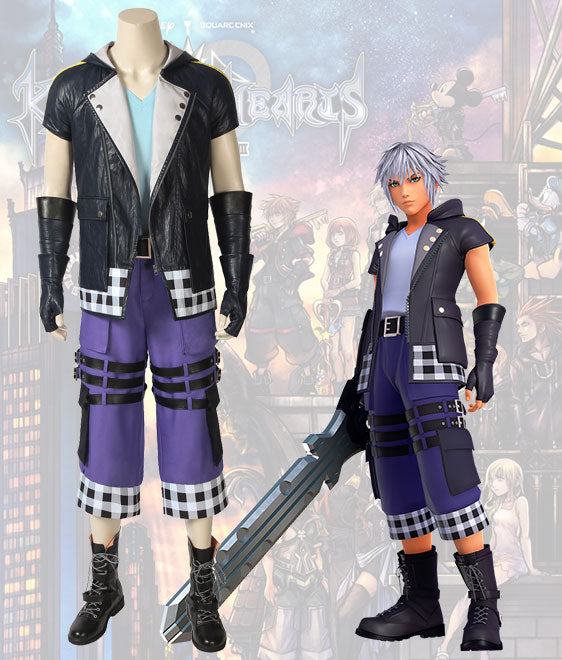 Kingdom Hearts III Riku Cosplay Costume